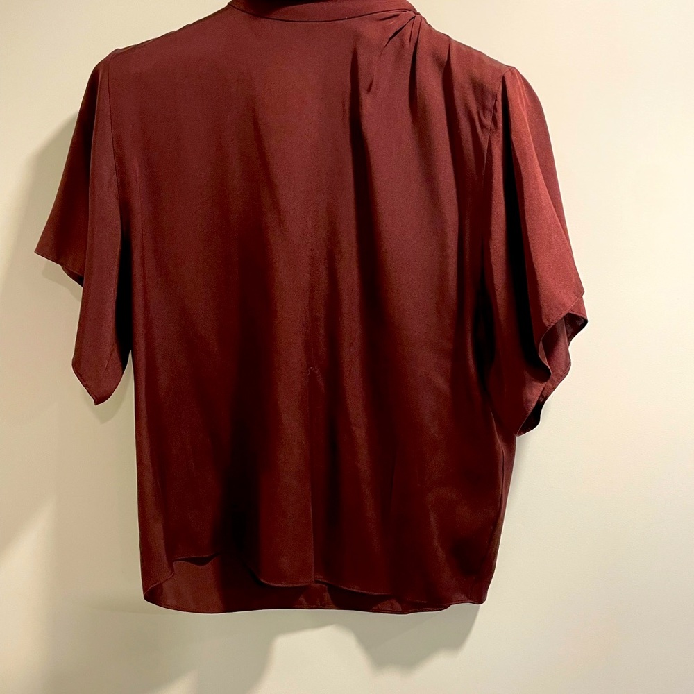 Vince, Women’s XS silk blouse.